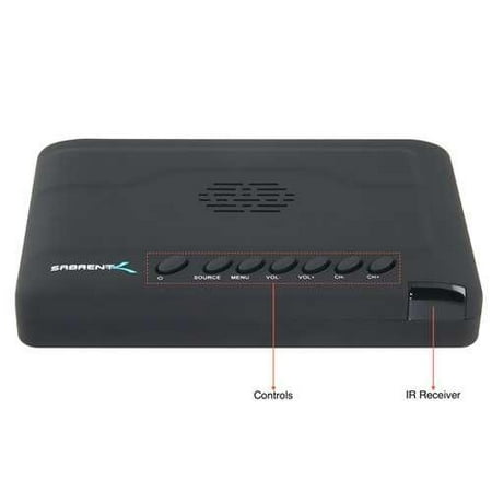 Sabrent High-Resolution TV Tuner Box-1680x1050, Remote Control, Pic-In-Pic, Plug-n-Play, Sleep Function, LCD/CRT/TFT/Pla