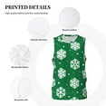 thumbnail image 3 of Pofeuu Snowflake Print Basketball Jersey, Shirts for Men Youth Basketball Jersey Crew Neck-4X-Large, 3 of 6