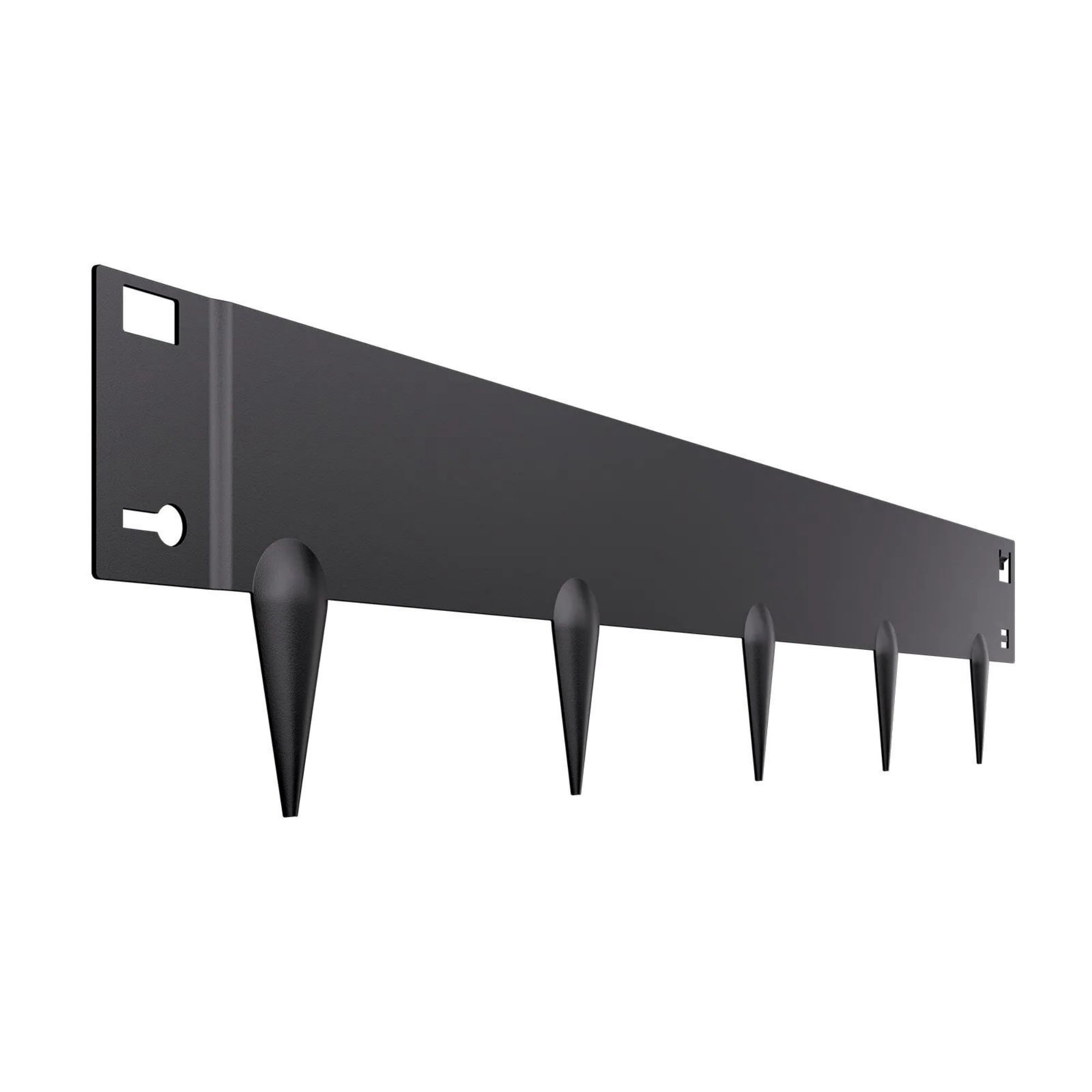 5 Pack Black Steel Landscape Edging (39" x 4") with Rust-Resistant Finish