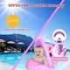 thumbnail image 3 of Flotador de piscina para bebés, con parasol extraíble, linda balsa inflable con asientos y asas, bote para bebés de 4 a 48 meses sin girar Anillo de natación, 3 of 5