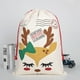thumbnail image 3 of Fiudx Liquidación De Ofertas Flash Bolsa De Navidad, Saco De Papá Noel, Regalo De Navidad De Gran Tamaño Con Decoración Con Cordón, Regalo De Fiesta, 3 of 7
