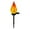 Warm White, variant on syligr Outdoor Solar Flame Light Garden Decoration Landscape Lighting Waterproof LED Simulated Fire Effect for Patio Yard Pathway Warm White Bulb Not Included Easy Installation