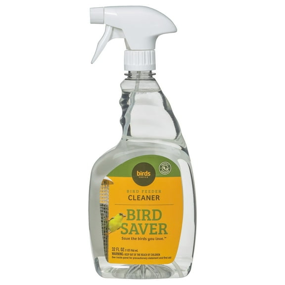 Birds Choice Bird Saver Cleaning Solution for Feeders, Bird Houses, Bird Baths, 32  Ounce, 1 Count