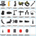 thumbnail image 2 of Dhcamera Kit d'Accessoires pour Caméra d'Action 35 en 1 Compatible avec GoPro Hero 11 10 9 8 7 6 5 4 GoPro Max GoPro Fusion Insta360 DJI Osmo Action 2 AKASO, et Plus, 2 of 5