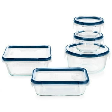 Pyrex FreshLock Plus 10-Piece Glass Storage Set with Microban