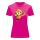 thumbnail image 3 of Playera Blusa De Oso De Peluche Saliendo Del Cierre Ropa Para Mujer Casual Color Fucsia Talla Grande Marca Emil SaEs, 3 of 4