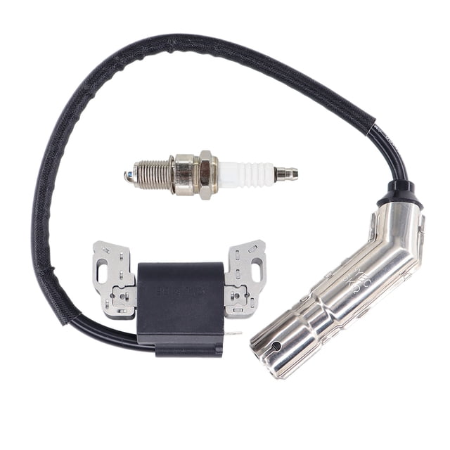 Ignition Coil Magneto Armature For Craftsman LT1000 Lawn Tractor W/ Briggs & Stratton 17.5HP 18hp Intek OHV Engine Spark Plug Mower