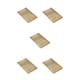 thumbnail image 1 of Alfombrilla de baño Inteprter Chenille 40cm * 60cm antideslizante Camel, 1 of 6