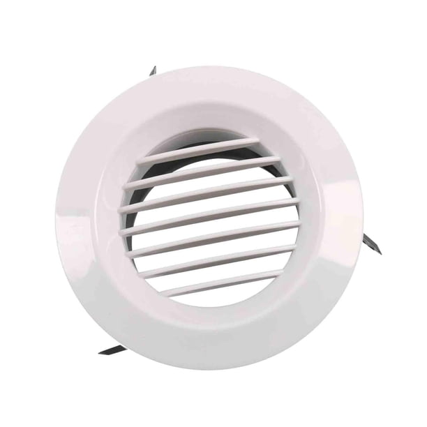 Cubierta de rejilla de ventilación para salida de aire acondicionado de remolque RV de 2,6 pulgadas, fácil de instalar, diámetro exterior Estilo C