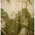 thumbnail image 3 of Hawaii Theme 100% Polyester Fabric Shower Water Lily Flower, 3 of 3