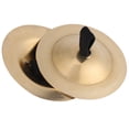 thumbnail image 4 of Fugacal Sturdy Belly Dance Zills, Brass Finger Cymbal, For Belly Dance Performance, 4 of 8