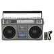 thumbnail image 2 of Altavoz Bluetooth inalámbrico estéreo de graves HiFi multifunción USB retro altavoz portátil Bluetooth con control remoto, 2 of 15