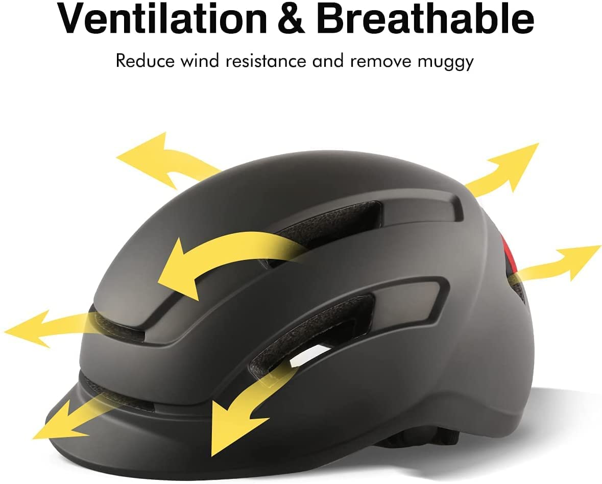 Bike Helmet for Men Women Adults with 