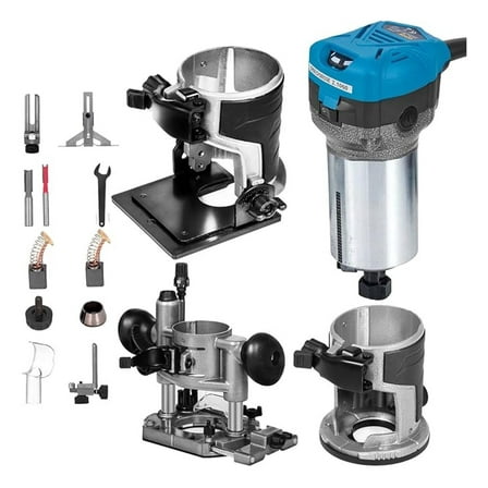 PORTER-CABLE Router Kit 693LRPK Fixed and Plunge Base - 1-3/4 HP ...