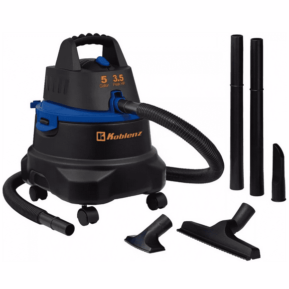 Aspiradora Seco-mojado BLOOSOM Wd-5 Ma 5gal Multiuosos Negro/Azul