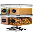 thumbnail image 1 of Set de recipientes para almacenar alimentos DWËLLZA KITCHEN Pasta 3.2 Lx4, 1 of 1