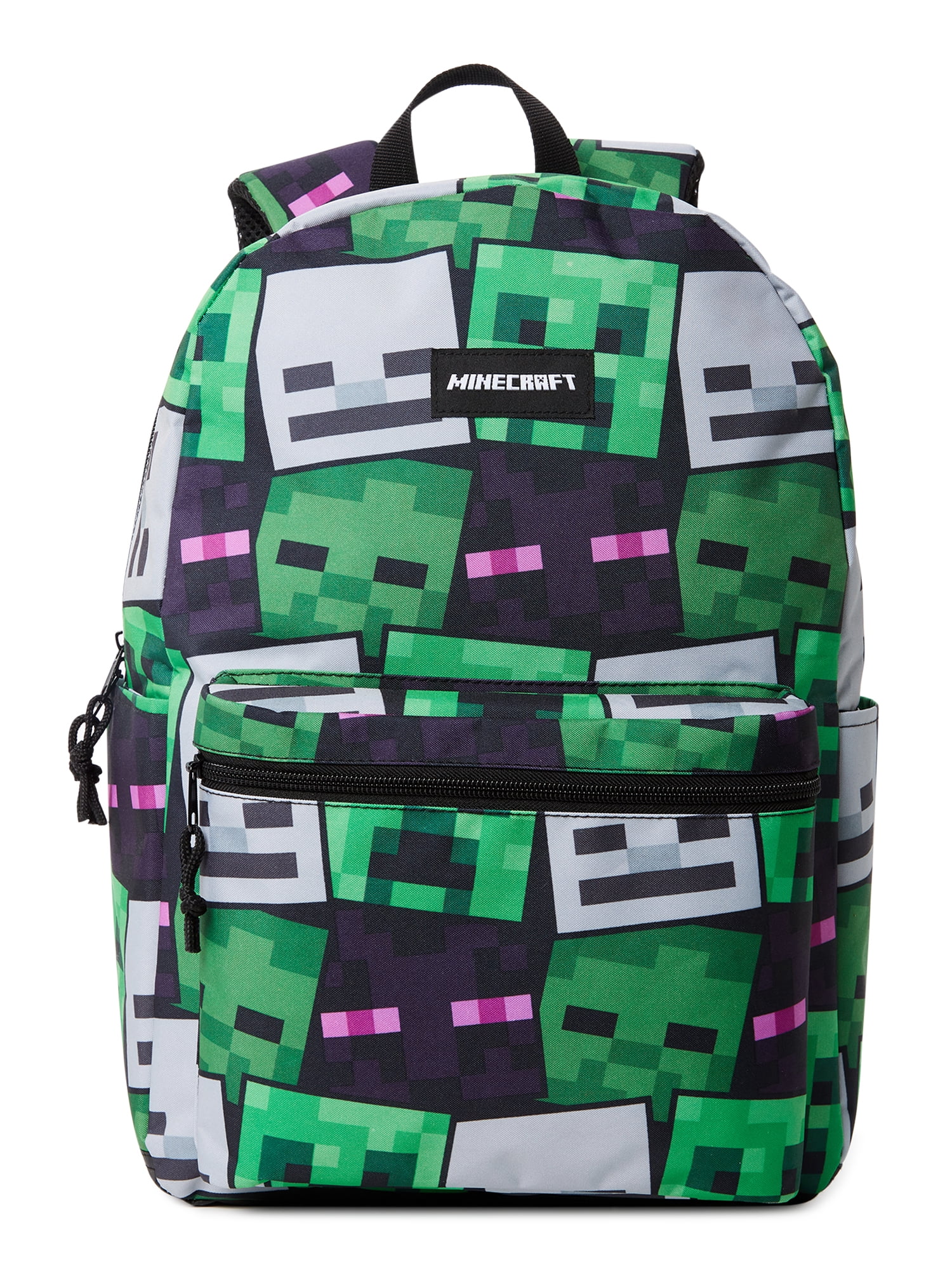Minecraft Unisex Printed Backpack Green Multi-Color - Walmart.com
