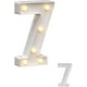 thumbnail image 1 of Letra y Número con Luz LED Bluelander '7', 1 of 4
