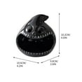 thumbnail image 3 of Ceramic Halloween Ghost Candlesticks with Lanterns for Spooky Decor and Candy Storage, 3 of 6