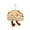 Brown, variant on Wrapables Cute Plush Keychain Pendant Charm for Bag, (Set of 2) Whales