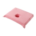 thumbnail image 2 of 1 Pce Demi-Housse de Table de Massage Serviette pour Trou de Visage de Lit Cosmétique 50x70cm Rose, 2 of 7
