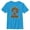 Turquoise, variant on Boy's Star Wars Hairy Chewbacca 2nd Birthday Graphic T-Shirt