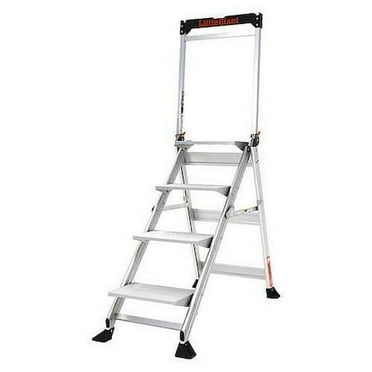 Folding Step, 375 lb. Load Cap., Aluminum