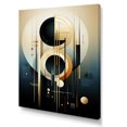 thumbnail image 2 of Designart "Abstract Shapes With Vanilla Vectors" Abstract Shapes Canvas Wall Art, 2 of 7