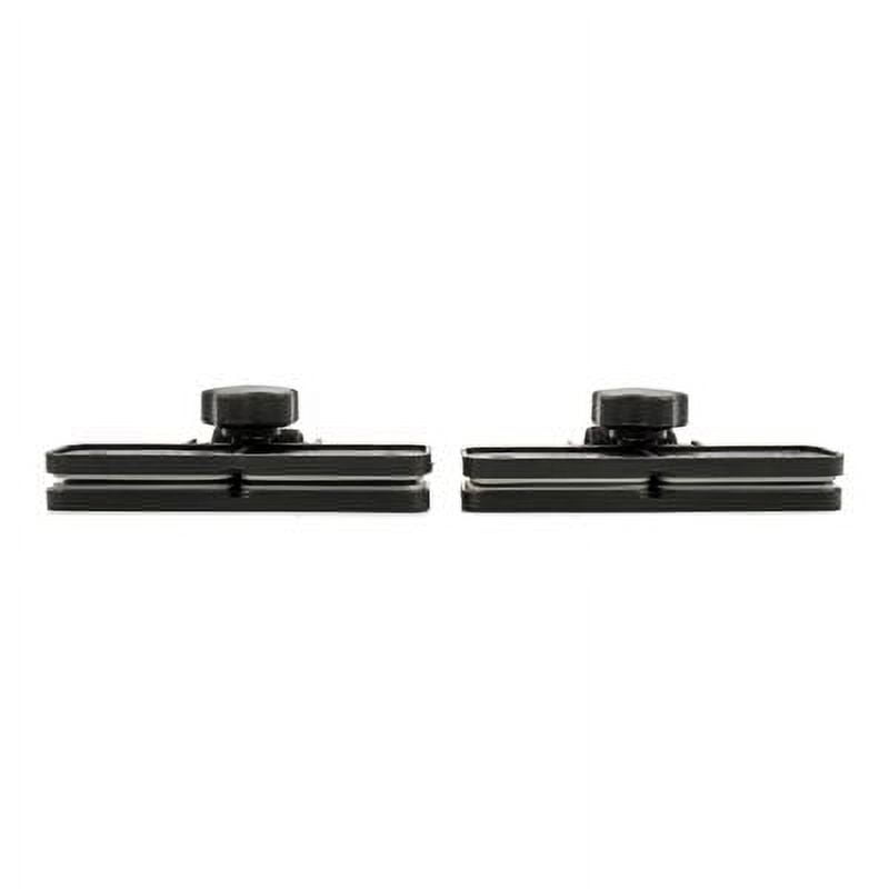 Camco RV Awning De-Flapper Max | Protect RV Awnings from Costly Rips and Tears | 2-Pack, Black (42251)