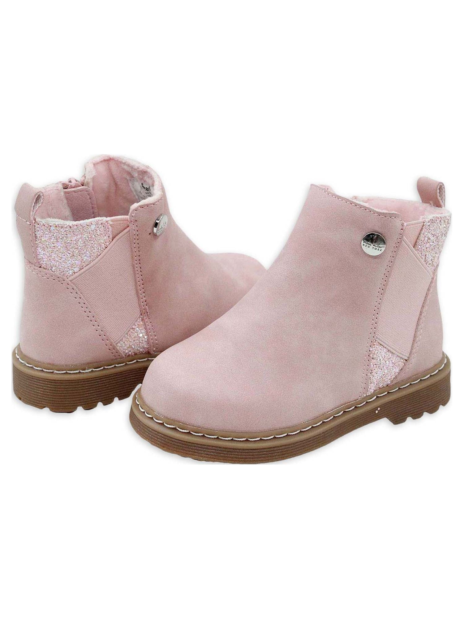 Nicole Miller Toddler Girls Lined Boots, Sizes 7-10
