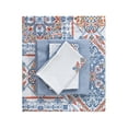 thumbnail image 5 of SUSSEXHOME Blue Pattern Cotton Duvet Cover Set, Queen Size Duvet Cover, 1 Duvet Cover, 1 Fitted Sheet and 2 Pillowcases - Hypoallergenic, Iron Safe, Breathable , Machine Washable, 5 of 7