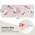 thumbnail image 5 of Pioneer Flower Floral Print Pattern Kitchen Rug Mat,Kitchen Runner Rugs Non Skid Washable,Decorative Kitchen Floor Mats for Kitchen,Sink,Laundry,17"X47", 5 of 5