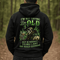 thumbnail image 4 of Custom Year Generation X 1965-1980 I'm Not Saying I'm Old Whiskey Years Skull Cowboy Hoodie Funny Sarcastic Gift, 4 of 5