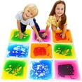 thumbnail image 6 of Sensory Floor Tiles for Kids Toddlers | 30cm x 30cm Liquid Puzzle Mats | Colorful Autism Sensory Play Tiles for Preschool & Daycare 6 Pack, 6 of 8