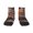 2 Black-2, variant on Flower Crown Cat Pattern Quarter Crew Socks,Toe Seamed Ankle Socks,Cotton Cushioned Breathable Athletic Crew Sports Socks