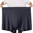 thumbnail image 2 of Men's Mesh Ice Breathable Cool Briefs with Pouch Thin Underwear, 2 of 7