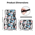 thumbnail image 5 of Honeii Panda Cute Hearts Print Car Foot Mat Four-Piece Set - Front & Rear Universal Car Floor Mats for SUVs, Trucks, Sedans, 5 of 7