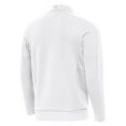 thumbnail image 3 of Men's-Antigua  White New York City FC Fortune Quarter-Zip Pullover, 3 of 3