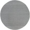 thumbnail image 5 of SAFAVIEH Montauk Nazca Geometric Cotton Area Rug, Ivory/Navy, 6' x 6' Square, 5 of 8