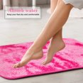 thumbnail image 6 of TNDBKQWR 3PC Shower Rugs for Bathroom Set Bathroom Floor Mats Bath Rug Sets Modern Bathroom Rug Bath Mats Set Clearance Bathroom Rugs (Pink), 6 of 7