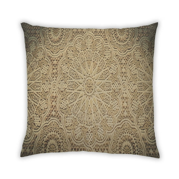 Ahgly Company Outdoor Square Contemporary Throw Pillow, 18 inch by 18 inch