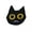 3, variant on Punk Dark Black Cat Metal Enamel Brooches Animal Badge Pin Backpack Accessories/-4