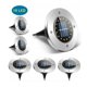 thumbnail image 1 of Luz solar para jardín Luz decorativa para jardín Luz blanca 16LED (6 piezas) ER, 1 of 5