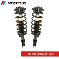 MOSTPLUS New Front Pair Shock Struts Assembly Automotive Specialty Parts, Black, 47 lbs, 2 Piece