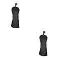 thumbnail image 3 of Ruiboury Sleek Waterproof for Golf Head Cover for Fairway Driver Club Enhanced Performance Black No. 3 2Set, 3 of 6