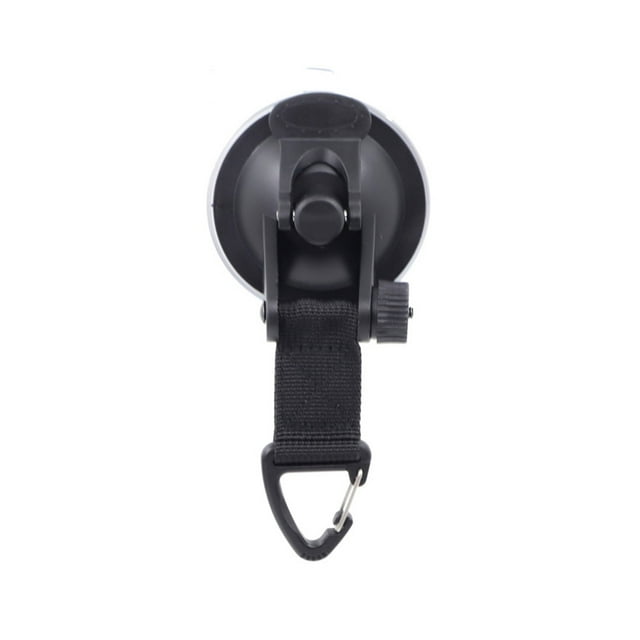 Universal Car SUV Windshield Suction Cup Hook Handbag Flashlight Portable Window Sucker Hanger with Snap Hooks Triangular