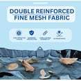 thumbnail image 2 of Swimline Hydrotools Leaf Net Winter Pool Cover for 14 x 28 Ft Above Ground Rectangle Pools, 2 of 7