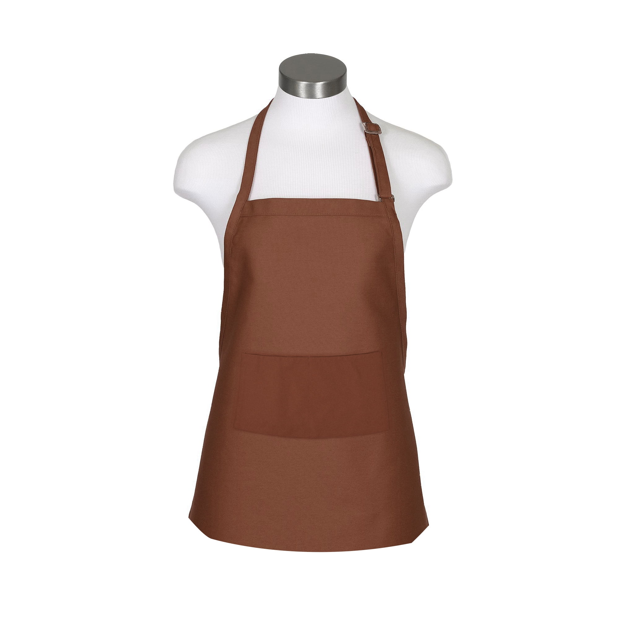 2 Pack Adjustable Full Size Bib Apron with 2 Pockets Cooking Kitchen Aprons for Chef, Servers, Bar Tenders, Waiters, Waitress, Barbers, Gardener, Craftsmen, Decorators, Beauticians, Work Apron Uniform