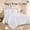 White, variant on Noaman 3 Piece Reversible Bedspread Set Seafoam King/Cal King, Oversized Quilted Medallion Design, Hypoallergenic Microfiber, Green, Includes Bedspread & 2 Shams