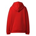 thumbnail image 3 of Conairie Long Sleeve Sweatshirt For Men Zip Up Hoodies Hop Goth Print Street Fashion Unisex Drawstring Sweat Jacket Tops Clothes With Pocket Red XXXL, 3 of 6